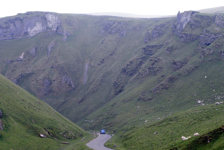 Winnats Pass platform margin