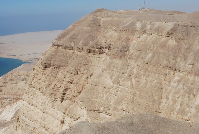 Debrites in Eocene Thebes Formation, Gulf of Suez